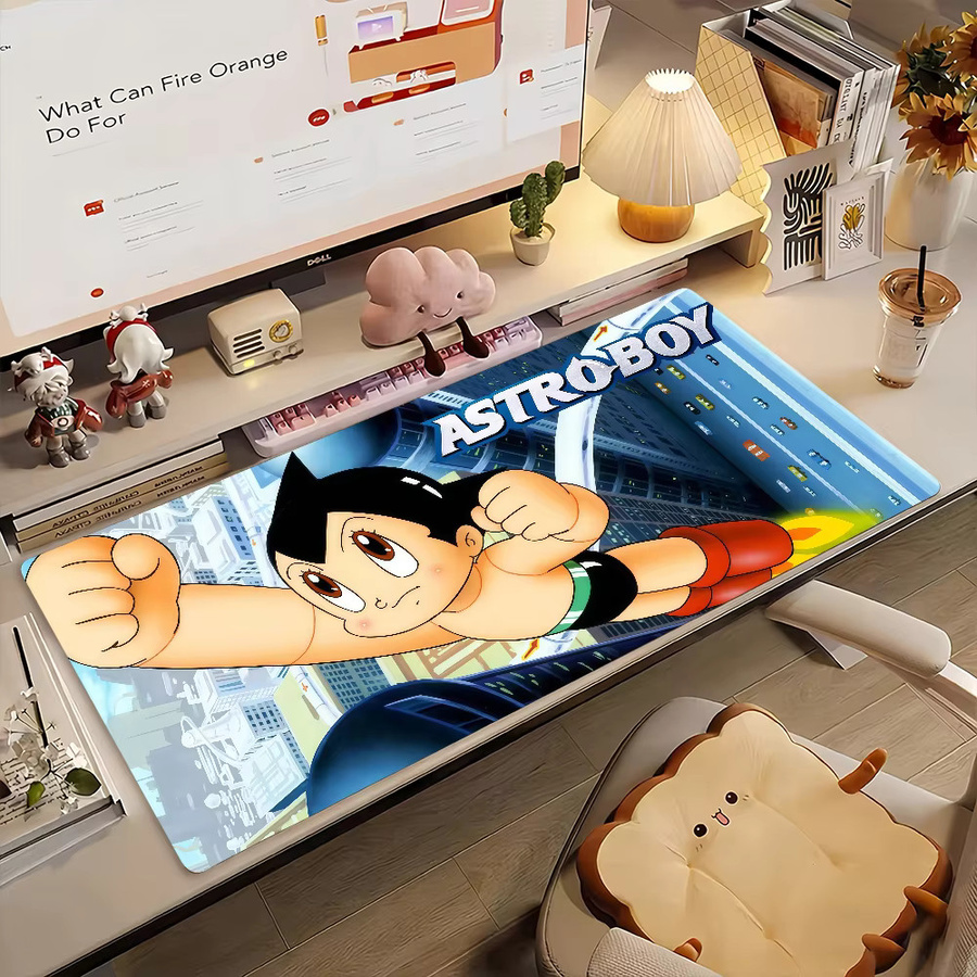 A-AstroES B-BoyS Mauspad in Multicolour, rutschfeste Schreibtischunterlage aus Gummi für Gamer und Büro - Bild 2