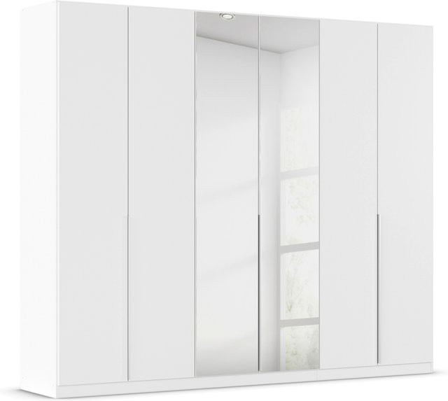 RAUCH Alabama Drehtürenschrank mit Spiegel in Weiß, B: 271 cm, H: 229 cm, T: 54 cm - Bild 1
