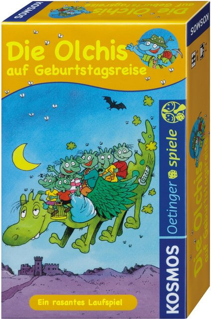 Kosmos Die Olchis auf Geburtstagsreise, Partyspiel, ab 3 Jahren - Bild 1