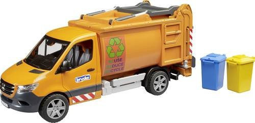 Bruder Mercedes Benz Sprinter Müllfahrzeug Modellfahrzeug 1:16 - Bild 1