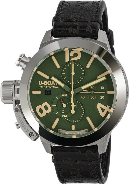 U-Boat Chronograph Automatik, Edelstahl, 45 mm, Grün, Herren - Bild 1