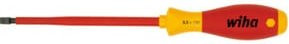Wiha SoftFinish electric Schlitz-Schraubendreher in Rot, Schlitzbreite: 6,0 mm, Länge: 150 mm - Bild 1