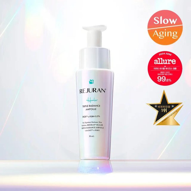 REJURAN Healer Triple Radiance Ampulle Serum, 30 ml, Aloe Vera - Bild 1