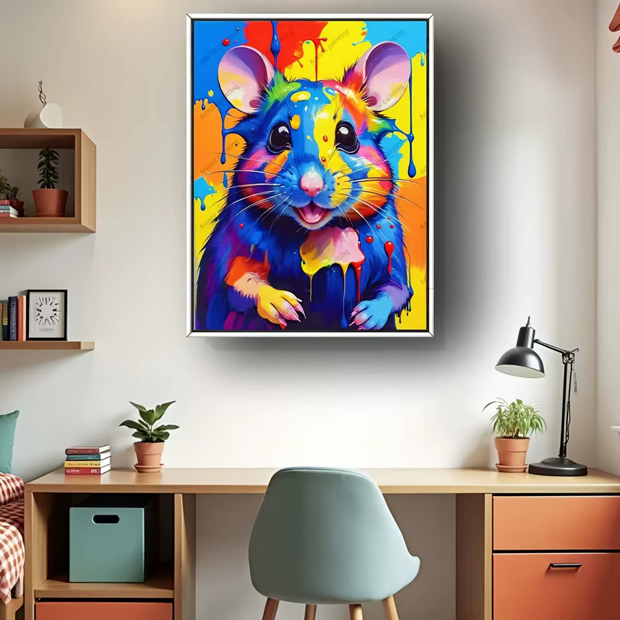 AZNM Kunstpuzzle, Bunt / Mehrfarbig, Tiere - Bild 6