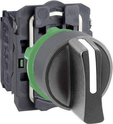 Schneider Electric XB5ADCUST01 Wahlschalter in Schwarz aus Kunststoff - Bild 1