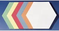 FRANKEN Moderationskarte Wabe selbstklebend, Multicolor - Bild 1