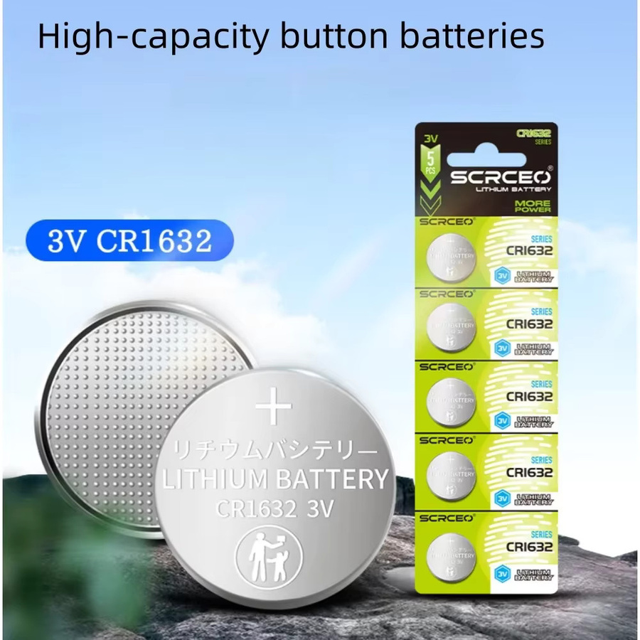 Yuform CR1632 Lithium-Batterie 3V Knopfzellen in Silber - Bild 2