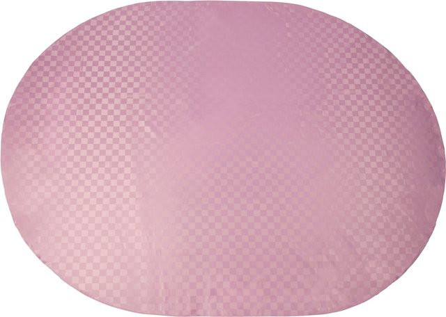Jacquard-Tischdecke Spezial von Viva Domo, rund, pink, kariert und pflegeleicht - Bild 1