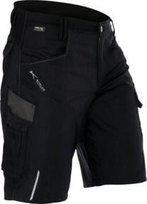 Kübler Shorts BODYFORCE in Schwarz mit reflektierenden Details und Cordura-Material, Größe 44 - Bild 1