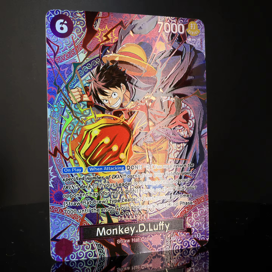 Bandai One Piece, Luffy Sabo Law Enel Newgate Boa, Strukturierte Folienkarte, Englisch - Bild 3