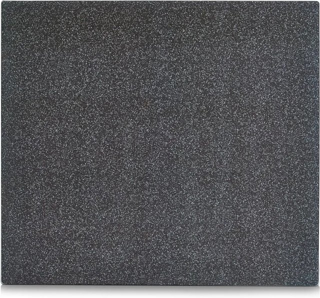 Zeller Herdblende Abdeckplatte aus Glas in Granit-Optik, Farbe Anthrazit, B: 56 cm, T: 50 cm - Bild 1