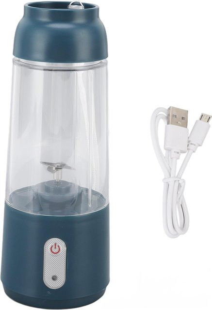 Elektrischer Entsafterbecher TOMTOP JMS in Waldgrün mit 300 ml Volumen und 1200 mAh Akku - Bild 1