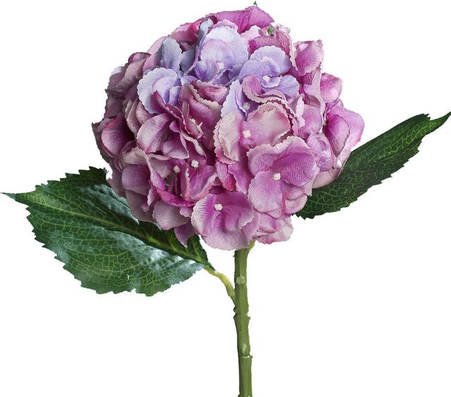 Künstliche Hortensie in Lila - Bild 1