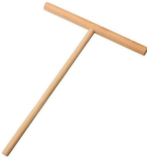 xianyi01 Crêpe Maker Holzschaber Spatel für Pfannkuchenteig in Beige - Bild 1