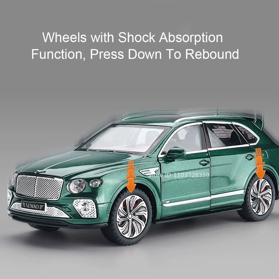 RMZ city Bentayga Continental, Spielzeugauto, 1:24, Metall, Licht und Sound - Bild 3
