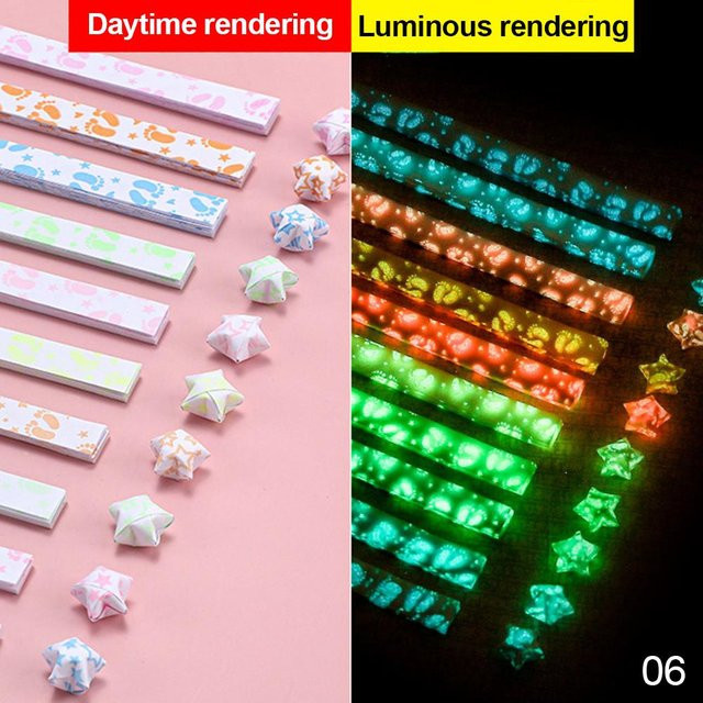 Yiran Furniture Origami-Sterne-Papier Set mit 210 Blatt in 10 Farben zum Basteln von Glückssternen und DIY-Kunsthandwerk - Bild 1