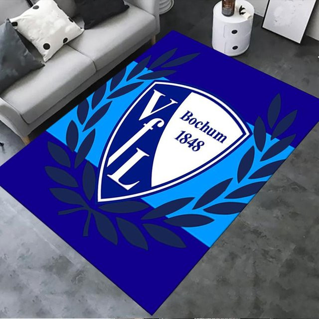 VfL Bochum 1848 Teppich On My Love Home, blau, B/T: 120 x 100 cm - Bild 1