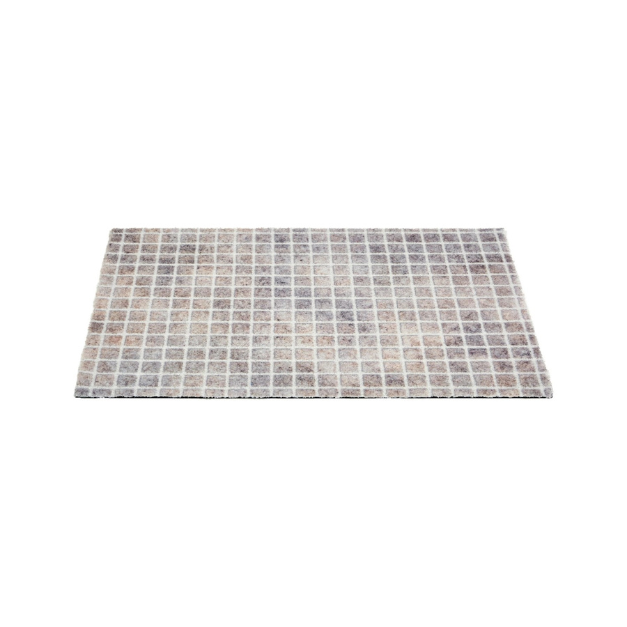 Schöner Wohnen Fußmatte Orlando Karo Beige B: 67 cm, T: 100 cm - Bild 2