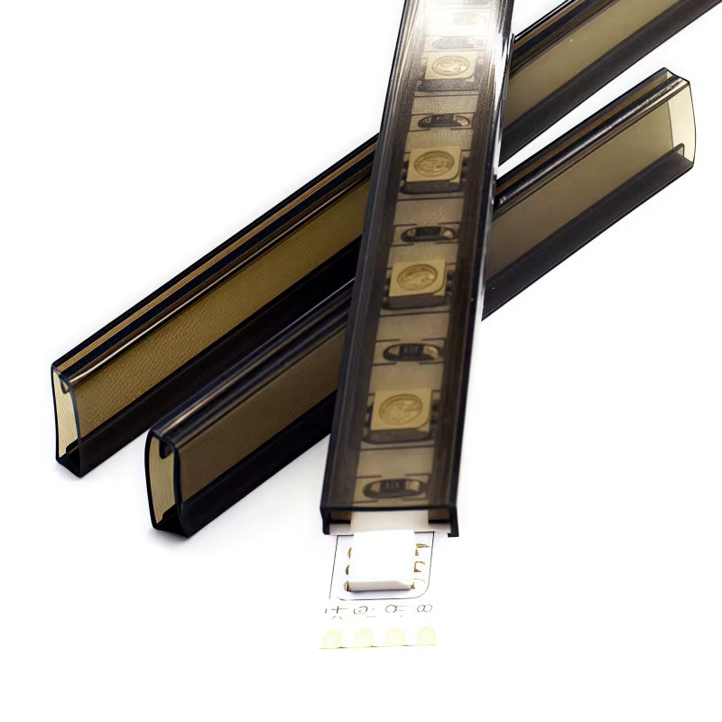 Khelse LED Neon Flex Silikonschlauch RGBIC Outdoor Streifenlicht für Garten und Außenbereich, schneidbar, Farben: Schwarz, Weiß oder Transparent - Bild 5