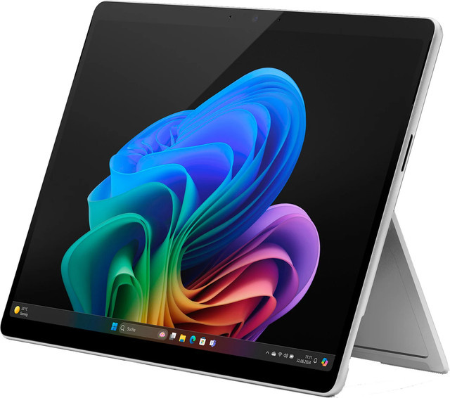 Microsoft Surface Pro 2-in-1 Convertible, Silber, 12 Zoll Display, Qualcomm Snapdragon X Plus, 16 GB RAM, 512 GB SSD, Windows - Bild 2