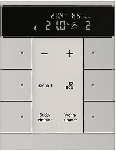 Busch-Jaeger Raumtemperaturregler mit Hygrostat SBC/U6.0.11-83 2CKA006330A0059 - Bild 1