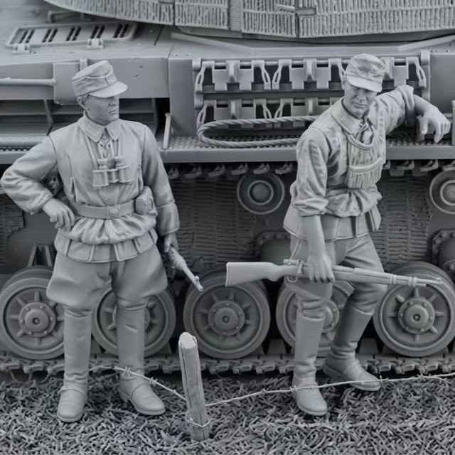BAANFU Panzersoldat, Harz, Maßstab 1:35, Grau - Bild 1