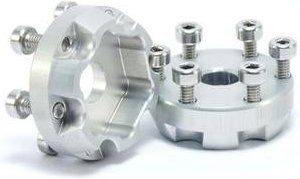 Metsafil 1:10 Crawler Radnabe aus Aluminium, 2 Stück - Bild 1