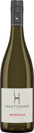 Haltinger Winzer Muskateller Weißwein, Baden, feinherb, 2023, 0,75 l