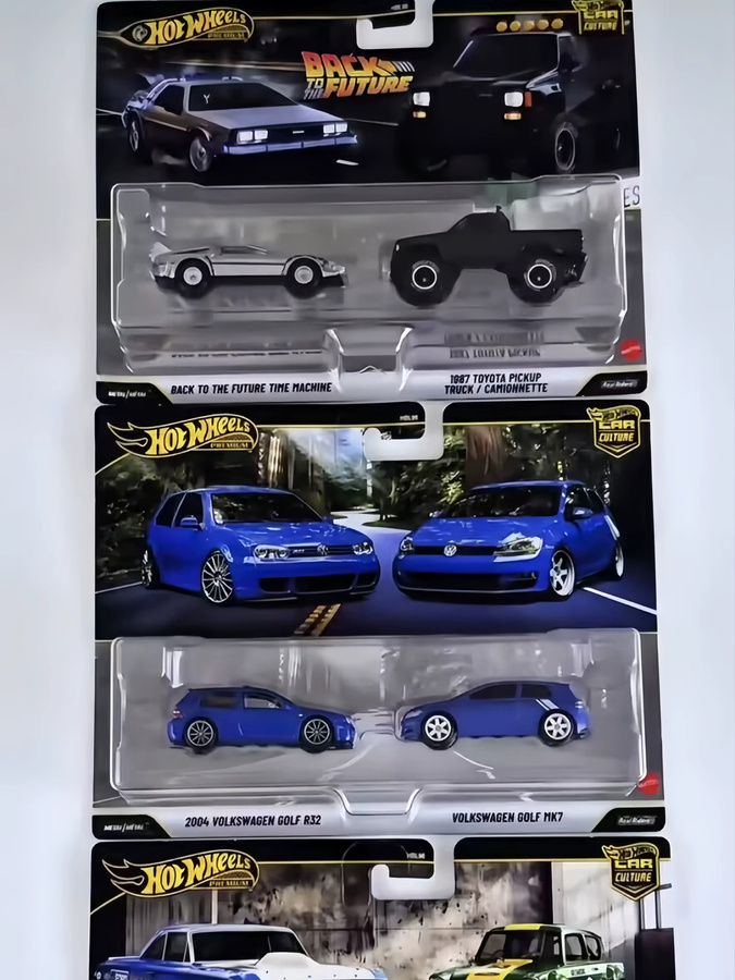 Hot Wheels Zurück in die Zukunft, Spielzeugautos, 2er-Pack - Bild 4