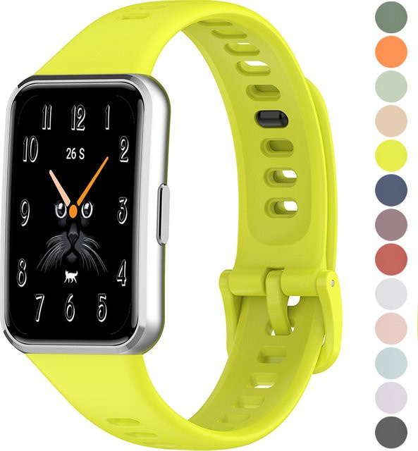 CAOWTAN Uhrenarmband Silikon, Orange, Unisex - Bild 1