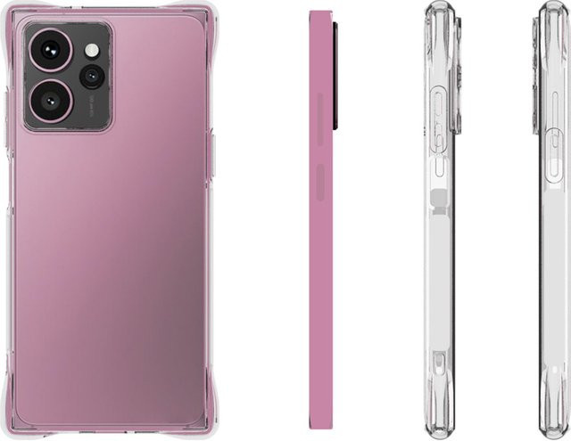 Stoßfeste Silikon Schutzhülle für HMD Skyline 5G TA-1600 in Transparent - Bild 1