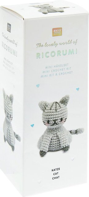 Rico Design Ricorumi Mini Easy Häkelset Katze - Bild 1