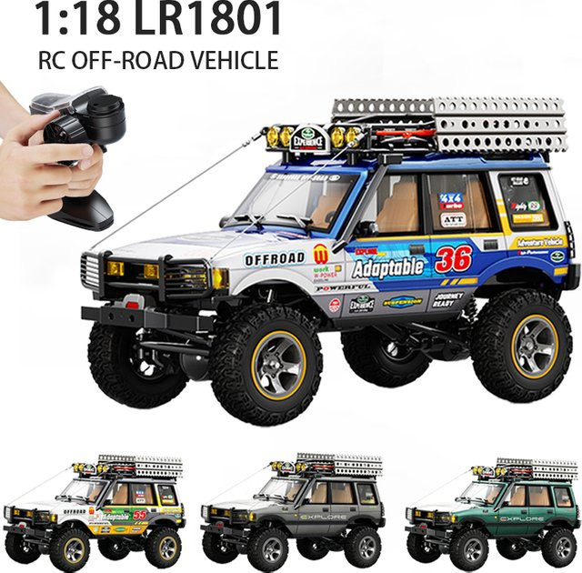 JIKEFUN RC-Auto, Offroad-Crawler, 1:18, ferngesteuert, ab 14 Jahren - Bild 1
