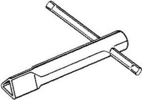 R. STAHL Dreikantschlüssel 8198/1-M6 aus Stahl in Silber - Bild 1