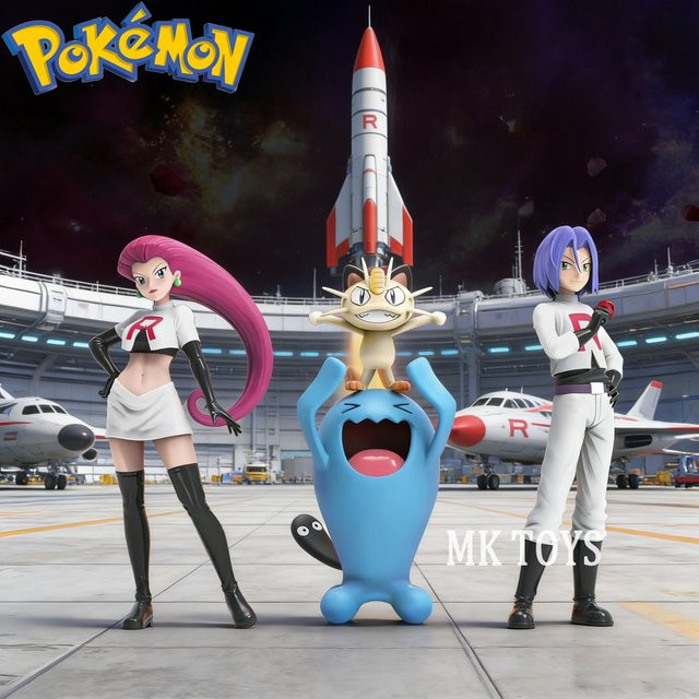 Bandai Pokémon Rocket Team Actionfigur, Einzelfigur, Bunt / Mehrfarbig - Bild 1