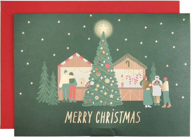 Rico Design Pop-Up Karte Weihnachtsmarkt für Geldgeschenke - Bild 1