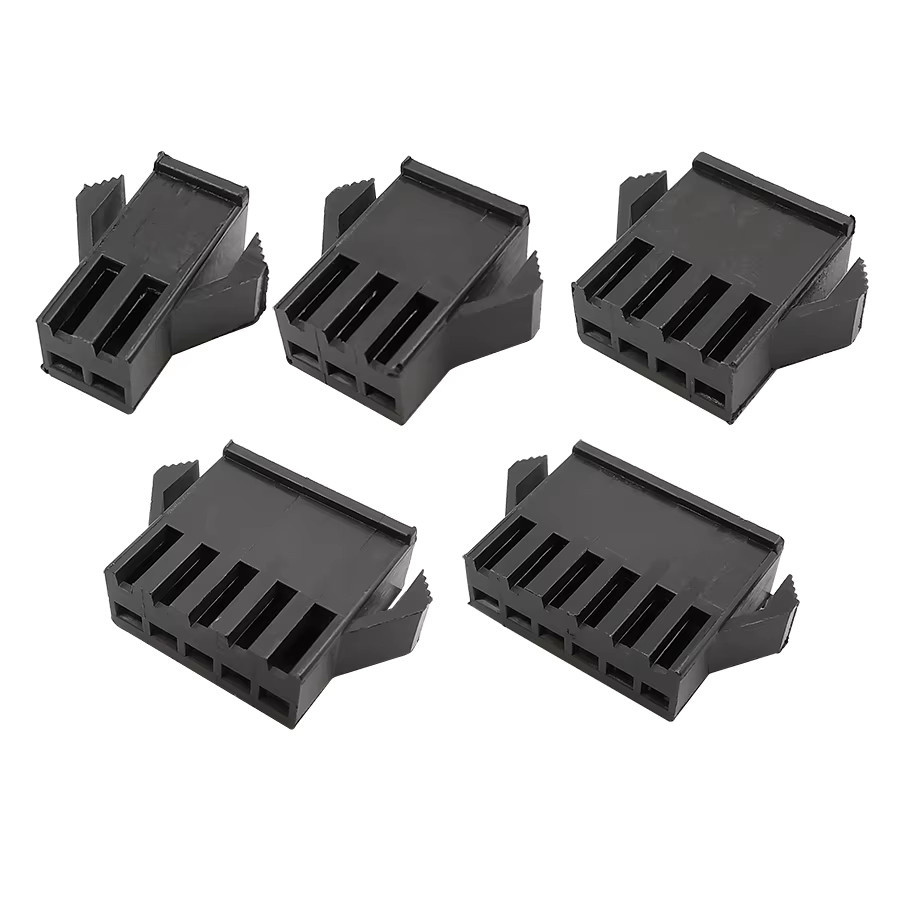 ALLiSHOP 10 Sets SM Steckverbinder Set mit 2,54mm Pitch, Weiblich und Männlich, Schwarz - Bild 2