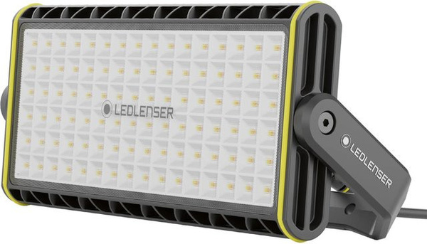 Ledlenser AF12C Work Baustrahler in Schwarz und Silber mit Bluetooth und IP67 Schutzklasse