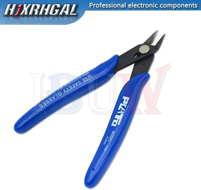 PLATO-170 Ruyi Spezialzange als Diagonalzange für Elektronik und DIY in Blau - Bild 1