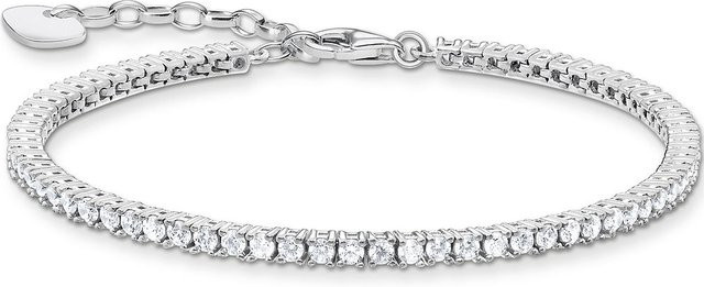 Thomas Sabo Armband, 925 Silber, Zirkonia, Damen - Bild 1