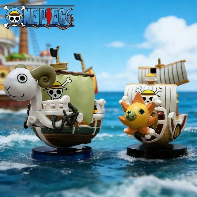 Bandai One Piece Schiffsfigur Luffy, Actionfigur, 7cm - Bild 1