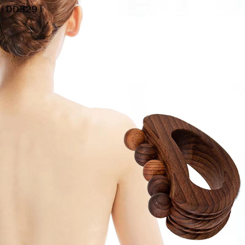 JETTING Gua-Sha-Werkzeug aus Holz, Lymphdrainage-Massagegerät, Unisex - Bild 4