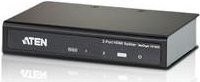 ATEN VanCryst VS182A Video- und Audio-Splitter mit 2 x HDMI in Schwarz für 4K UHD Desktop-Anwendungen - Bild 1