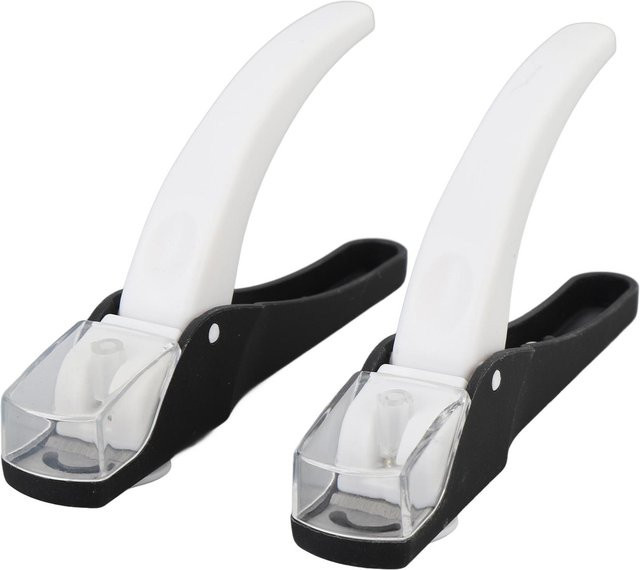 Koogeelife Nagelspitzenknipser, Edelstahl, U-förmig, 2 Stück, White - Bild 1