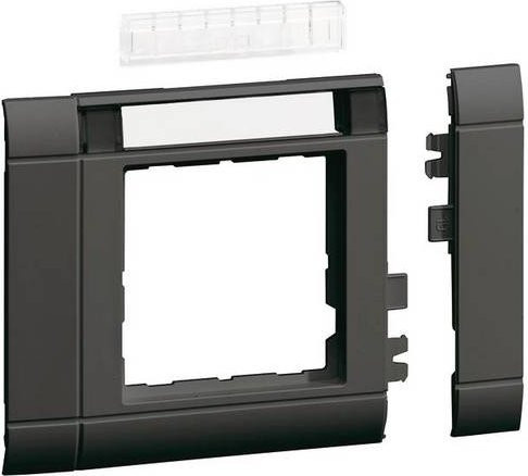 Hager Blende GR0802B9011 in Anthrazit - Bild 1