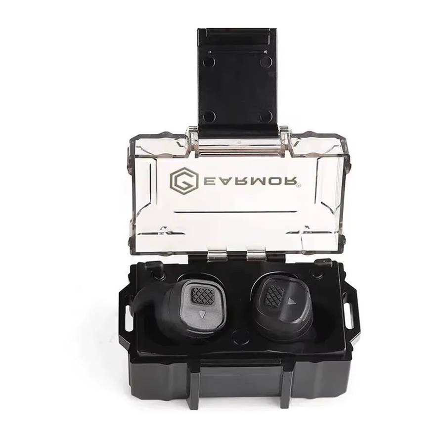 EARMOR M20T PRO In-Ear Gehörschutz Schwarz mit 30dB NRR, wasserdicht und windresistent für Jagd und Schießstand - Bild 6