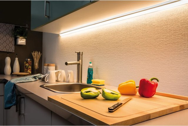 Paulmann LED-Strip Basis-Set 1000 MaxLED Warmweiß, 3 m Länge mit Netzteil und Fernbedienung - Bild 1