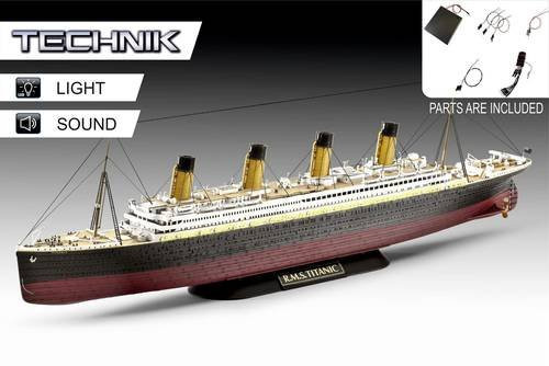 Revell RMS Titanic Schiffsmodell Bausatz im Maßstab 1:400 - Bild 1