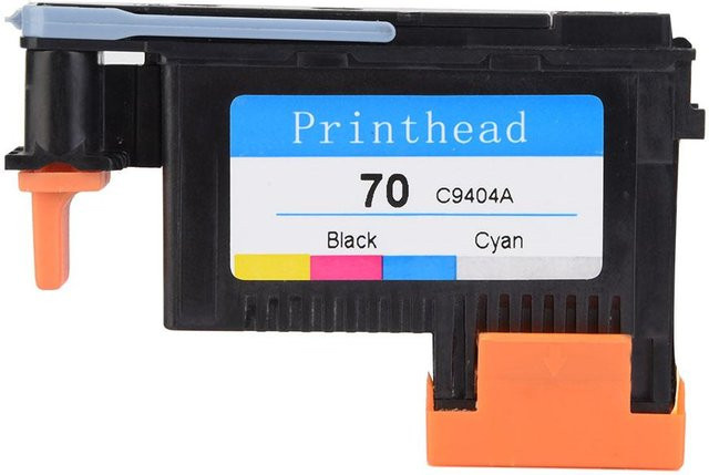 HP Druckkopf C9404A für Designjet Z2100 Z3100 Z3200 Z5200 Serie in Mattschwarz und Cyan - Bild 1