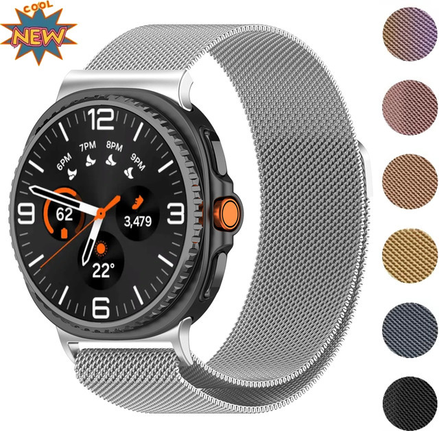 Samsung Uhrenarmband Milanaise, Edelstahl, Unisex - Bild 1